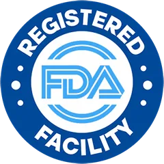 Registered FDA facility badge
